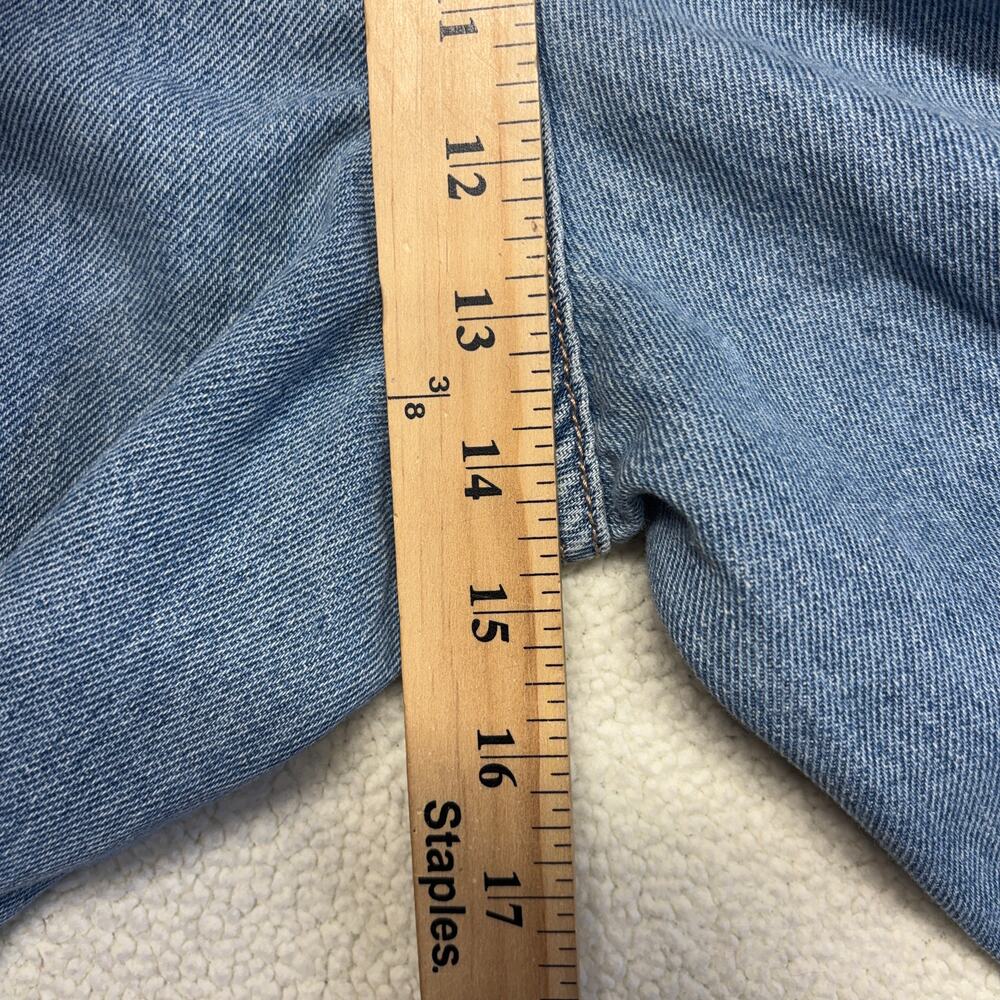 Hollister Jeans Womens 12R W31 Ultra High Rise Baggy Light Wash Streetwear NWT - Picture 6 of 11